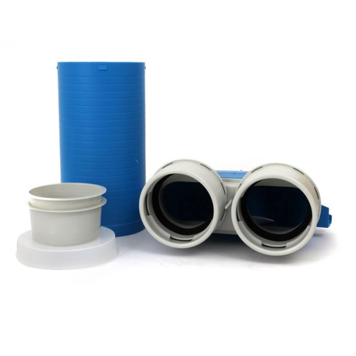 Vent-Axia Uniflexplus + ventielcollector 2x Ø90mm H=250mm