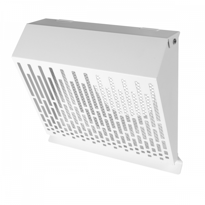 Whisper Luxe Design Gevelkap 125mm - AFVOER - WIT