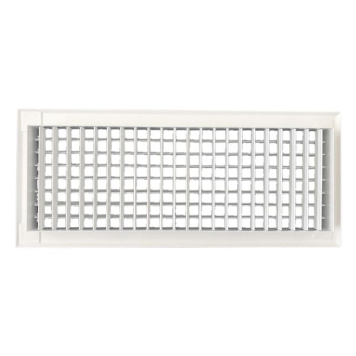 Wandrooster VTA-8110D (INBOUW) staal - 500x100mm – met dubbele instelbare schoepen