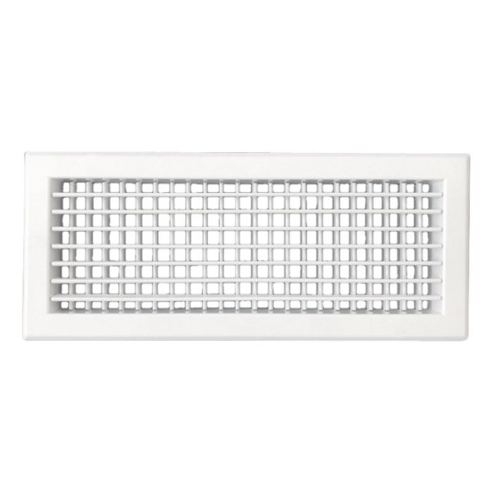 Wandrooster VTA-8110D (INBOUW) staal - 200x100mm – met dubbele instelbare schoepen