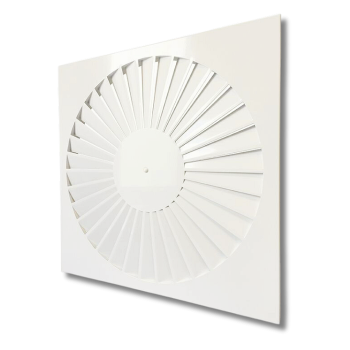 "EasyPlenum" voor LUCHTTOEVOER- aansluiting 250mm - met wervelrooster