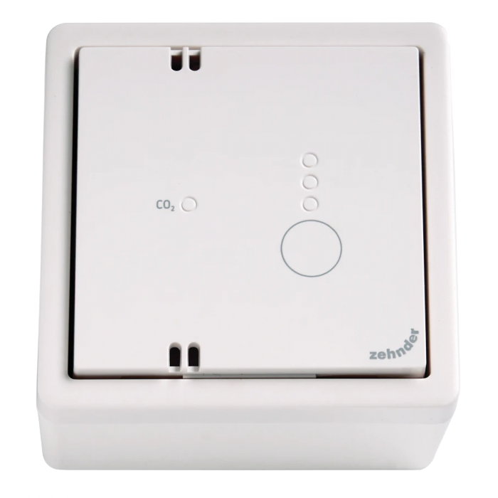 Zehnder CO2 sensor 0-10V 67 - opbouw - inclusief opbouwdoos