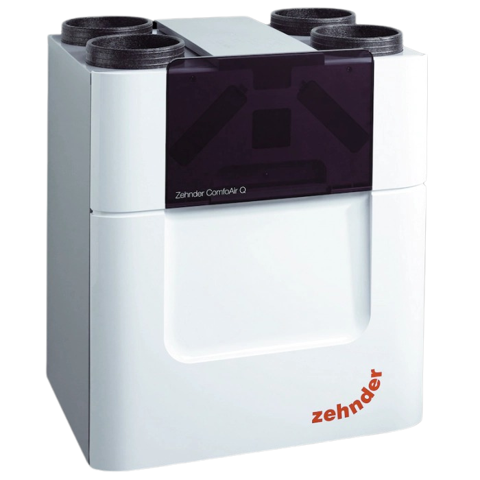 Zehnder Stork ComfoAir Q600 WTW unit NL L VV ST - Linkeruitvoering - Met voorverwarmer