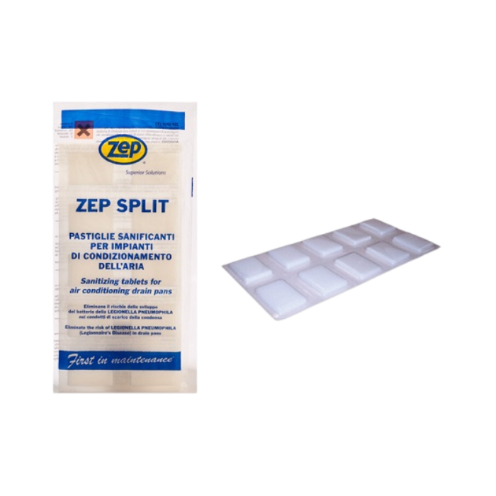 Spilt tabletten voor kleine airco's en/of buitenunits Spilt tabletten voor kleine airco's en/of buitenunits