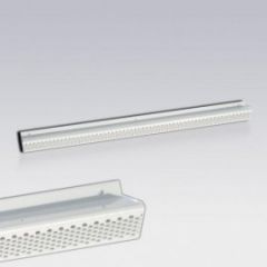 Aluminium ventilatiekap opbouw 300 x 30mm - WIT (1-3003W)