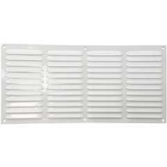 Aluminium schoepenrooster opbouw 500 x 240mm - WIT (1-5024W)