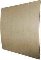 Pro-Design badkamer/toilet ventilator - TREKKOORD (KW125W) - Ø 125mm - kunststof - goud