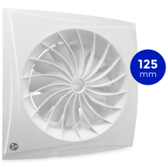 Badkamerventilator Blauberg Sileo - Ø 125mm - STANDAARD (SILEO125) Badkamerventilator Blauberg Sileo - Ø 125mm - STANDAARD (SILEO125)