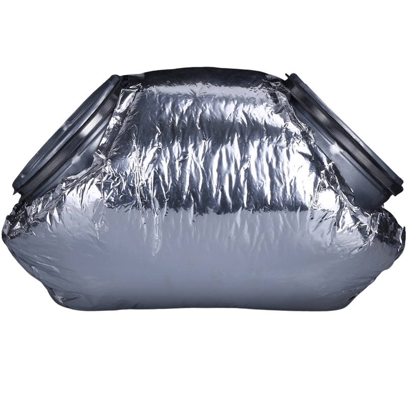 Easy-jack Isolatie Voor Bocht 90º - Ø125mm - Dikte 25mm Op=op