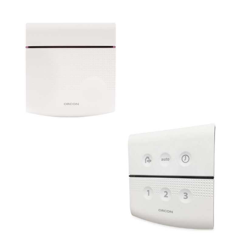 Duo Deal Ruimtesensor Co2 + Afstandsbediening 15rf