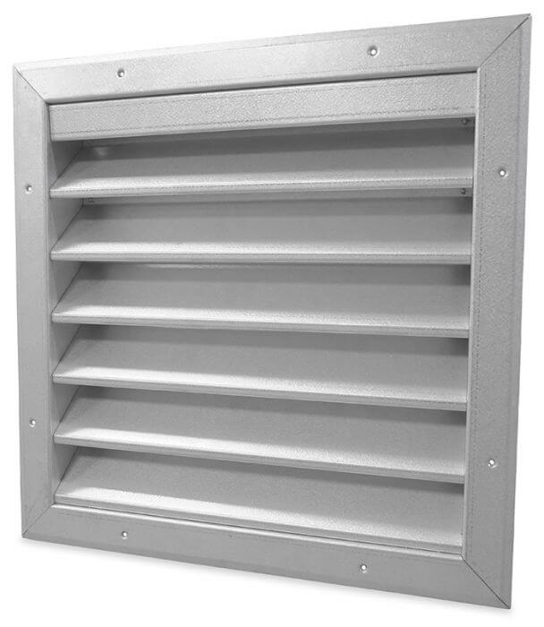 Lamellenrooster Vta-774v (inbouw) - Staal Verzinkt - Hoge Doorlaat - Maatwerk Ventima