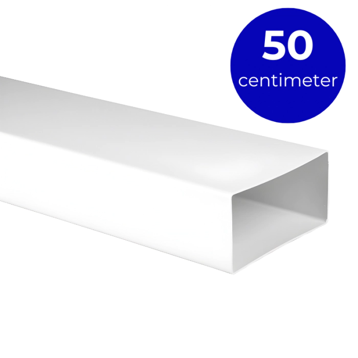 Kunststof Rechthoekig Kanaal 220 X 90mm (lengte 50cm)