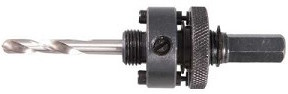Snelwisselhouder Zeskant 11mm Voor Gatzaag 32 T/m 210mm - Draai Borging