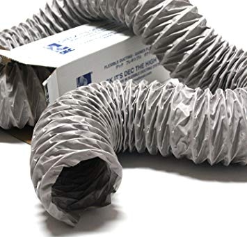 Niet-geïsoleerde Pvc (grijs) Flexibele Slang Ø 315mm (binnenmaat) - Volle Doos 10 Meter