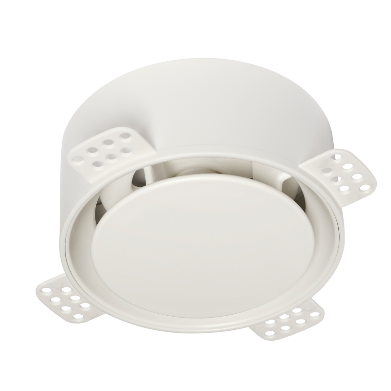 Noshow 2.0 Instucbaar Designventiel 125mm - Toevoer/afvoer - Wit