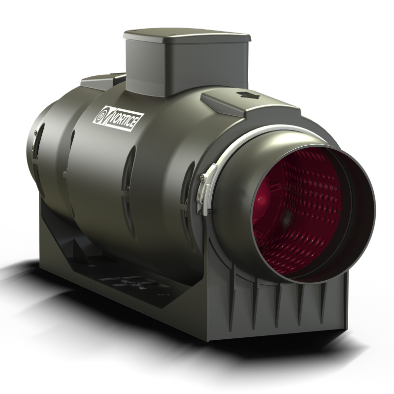 Vortice Buisventilator Lineo 150 'quiet' - Aansluiting 150mm - 3 Standen Aan/uit