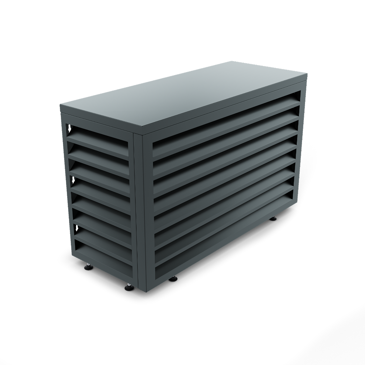 Aircover 900 - Luxe (airco) Buitenunit Omkasting - 93 X 60 X 48 Cm - Met Achterplaat