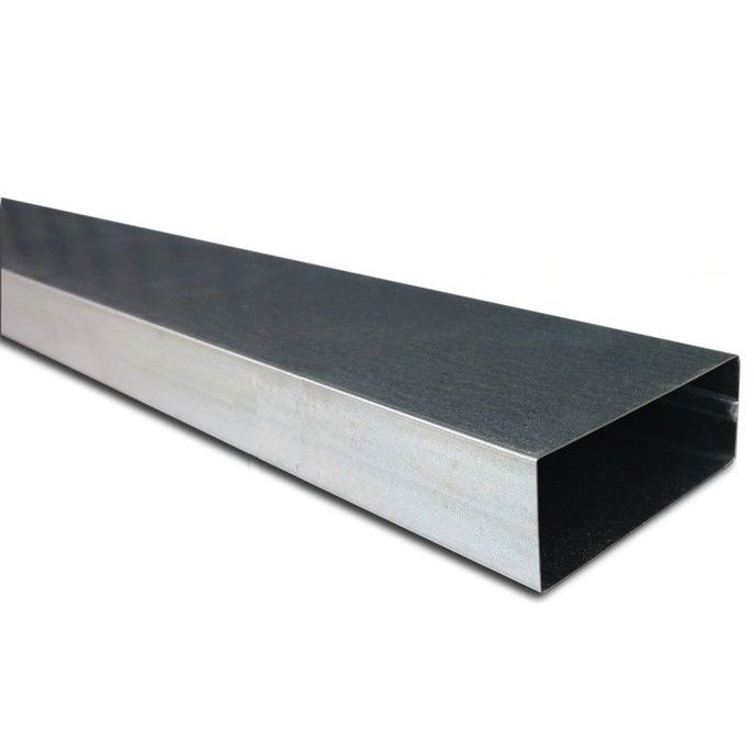 Rechthoekig Kanaal 220 X 55mm - Staal - L=1000mm [pro-c]