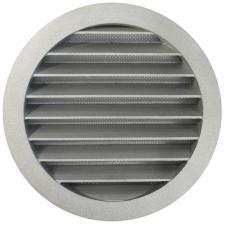 Rond Buitenluchtrooster Ø 80mm Aluminium Met Fijnmazig Muggengaas