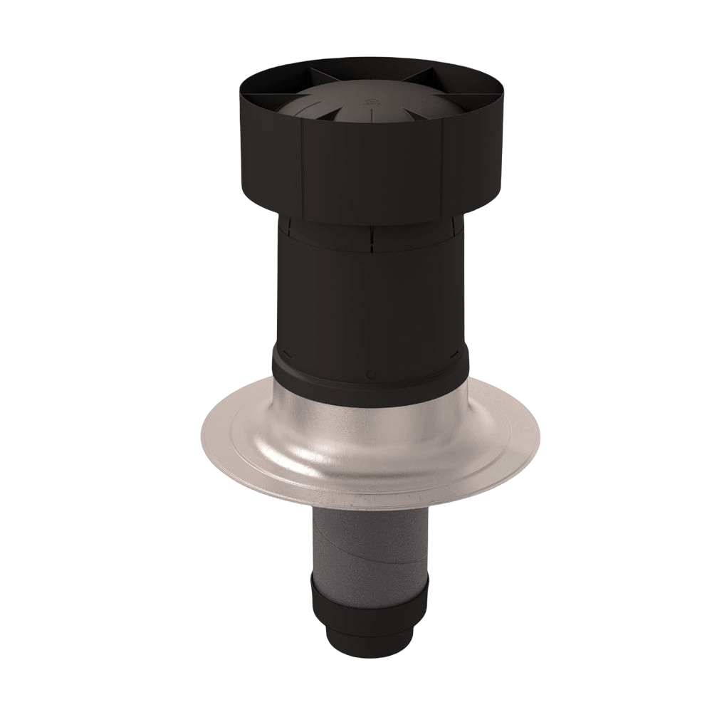 Ventus - Geïsoleerde Dakdoorvoer Voor Platdak - Ø 180/200mm afbeelding 1