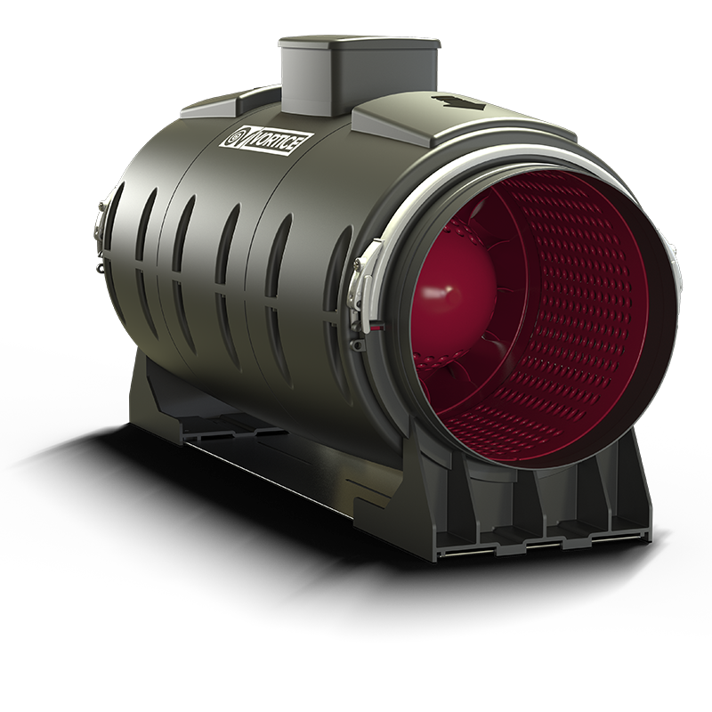 Vortice Buisventilator Lineo 250 &apos;quiet&apos; - Aansluiting 250mm - 3 Standen Aan/uit