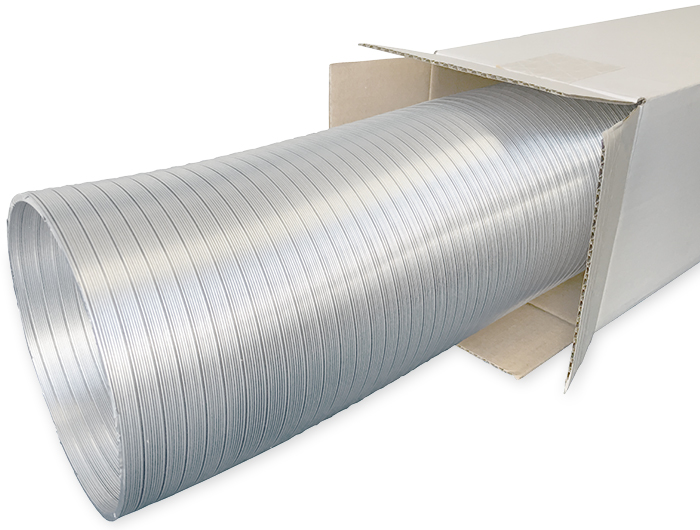 Semi-flexibele Slang Aluminium Ø 150mm - Lengte 3 Meter