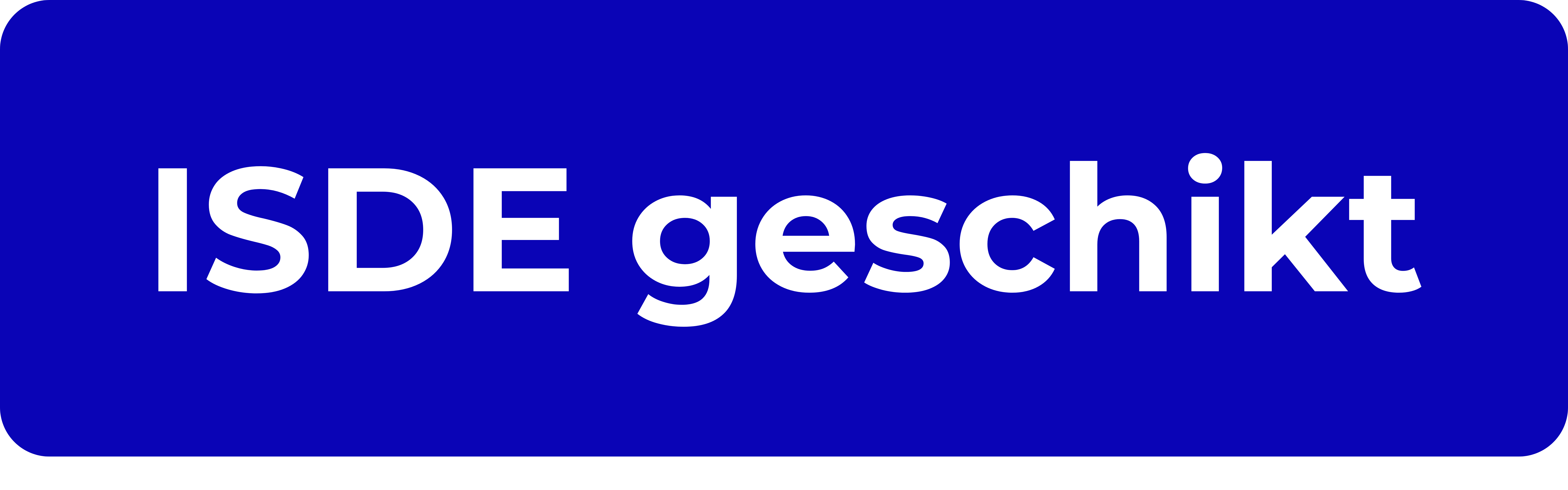 Label ISDE subsidie geschikt