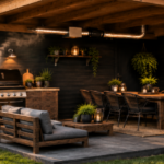 Hoe ventileer je tijdens het BBQ'en onder de veranda?